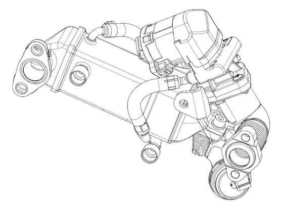 BMW 3 Serisi E90 M57 Egr Soğutucu | MAHLE CE 10 000P