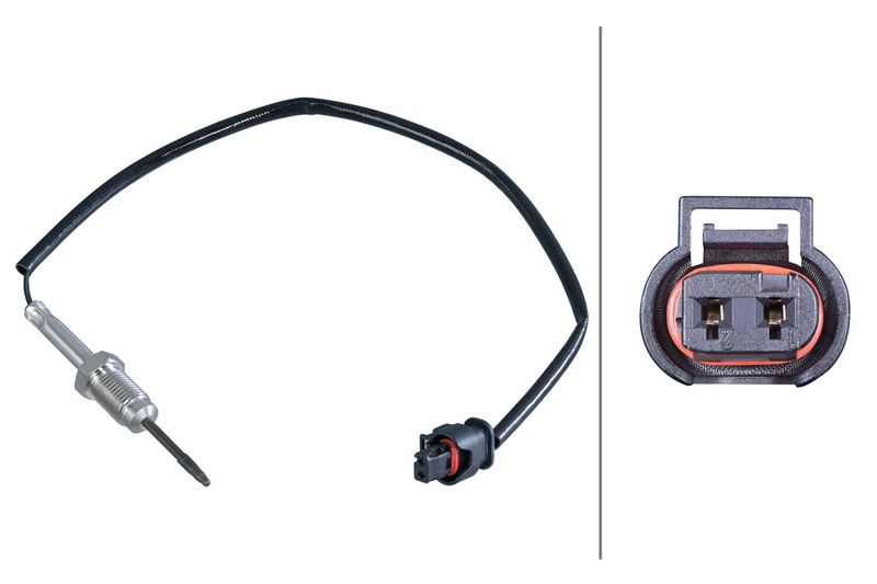BMW 1 Serisi E87 N47 Egzoz Gazı Sıcaklık Sensörü | HELLA 6PT 358 284-411