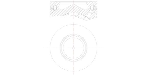 BMW 3 Serisi E90 N57 Piston 84.00mm STD | MAHLE 081 PI 00105 000