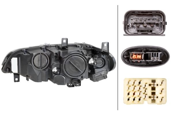 BMW X5 Serisi E70 Far Bi-Xenon Sağ | HELLA 1ZS 009 645-521