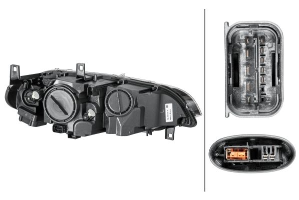 BMW X5 Serisi E70 Far Bi-Xenon Sol | HELLA 1EL 009 644-611
