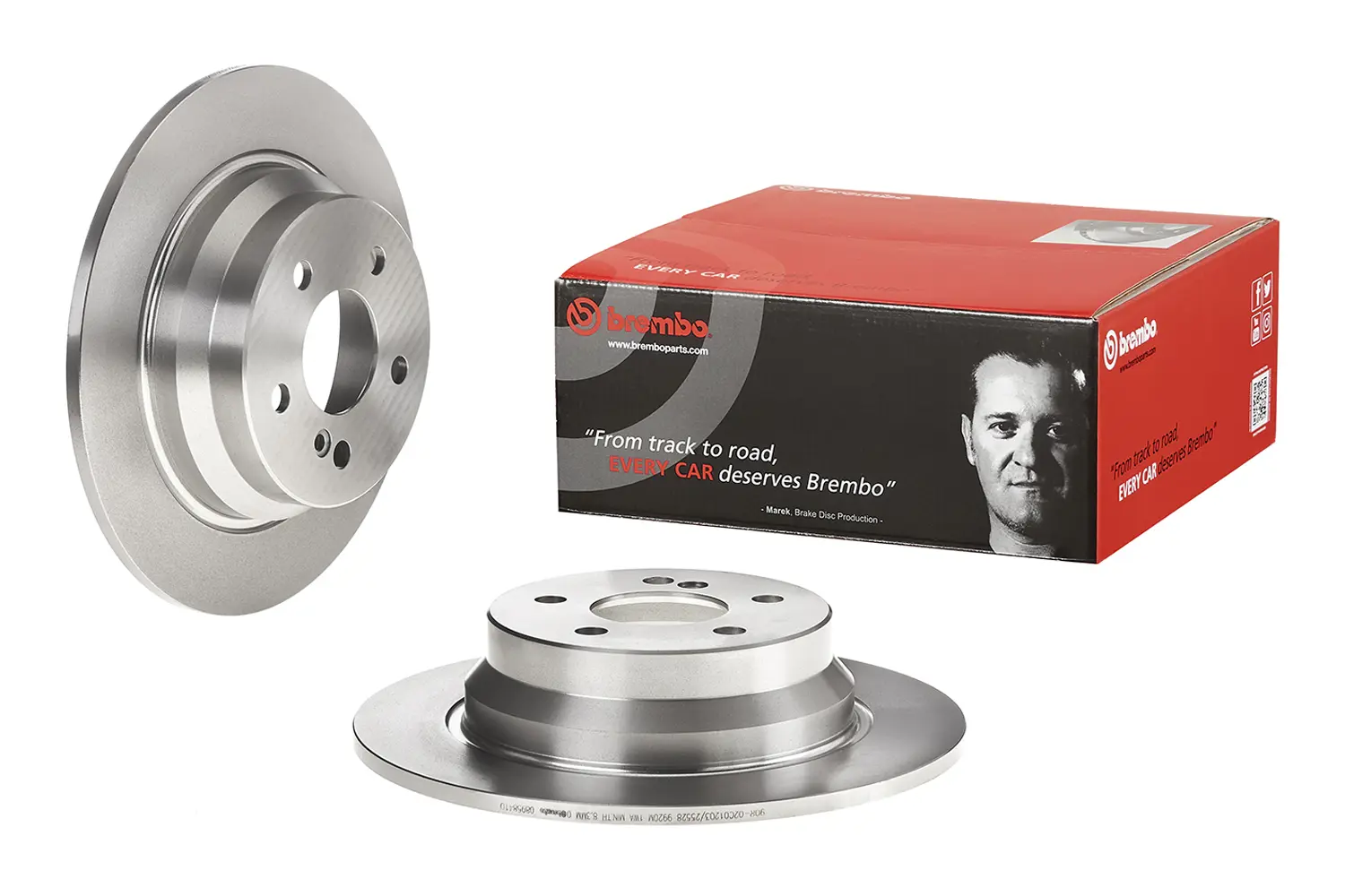 Mercedes E Serisi W212 E 200 Arka Fren Diski | BREMBO 08958410