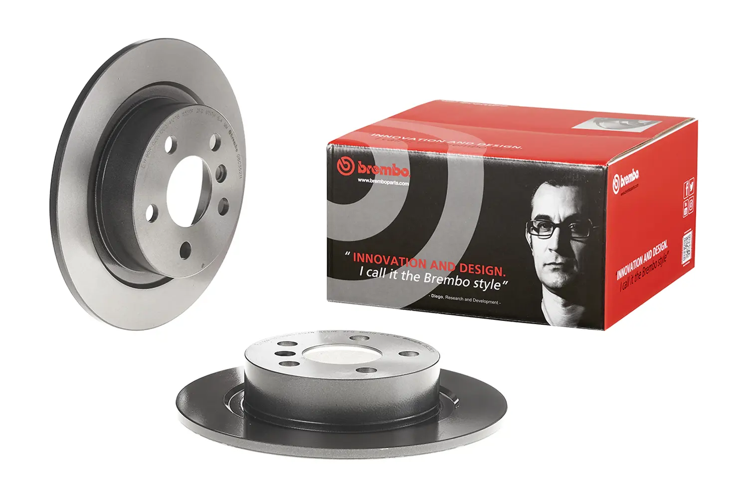 BMW 1 Serisi F40 118 d Arka Fren Diski | BREMBO 08C35211