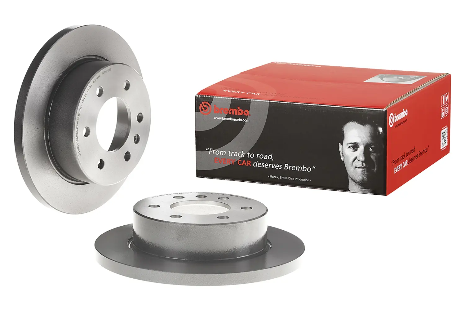 Mercedes Sprinter W907 319 CDI RWD Arka Fren Diski | BREMBO 08D04511