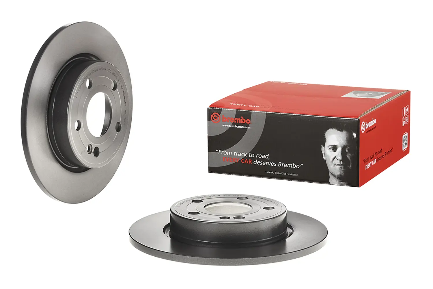 Mercedes A Serisi W177 A 220 d Arka Fren Diski | BREMBO 08D75811