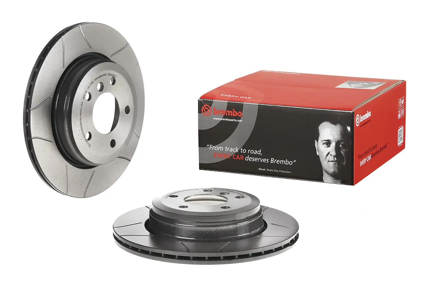 BMW 5 Serisi E60 540 i Arka Fren Diski Havalandırmalı | BREMBO 09942575