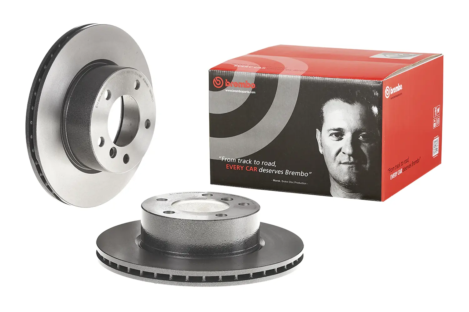 BMW 1 Serisi E87 118 i Ön Fren Diski Havalandırmalı | BREMBO 09975011