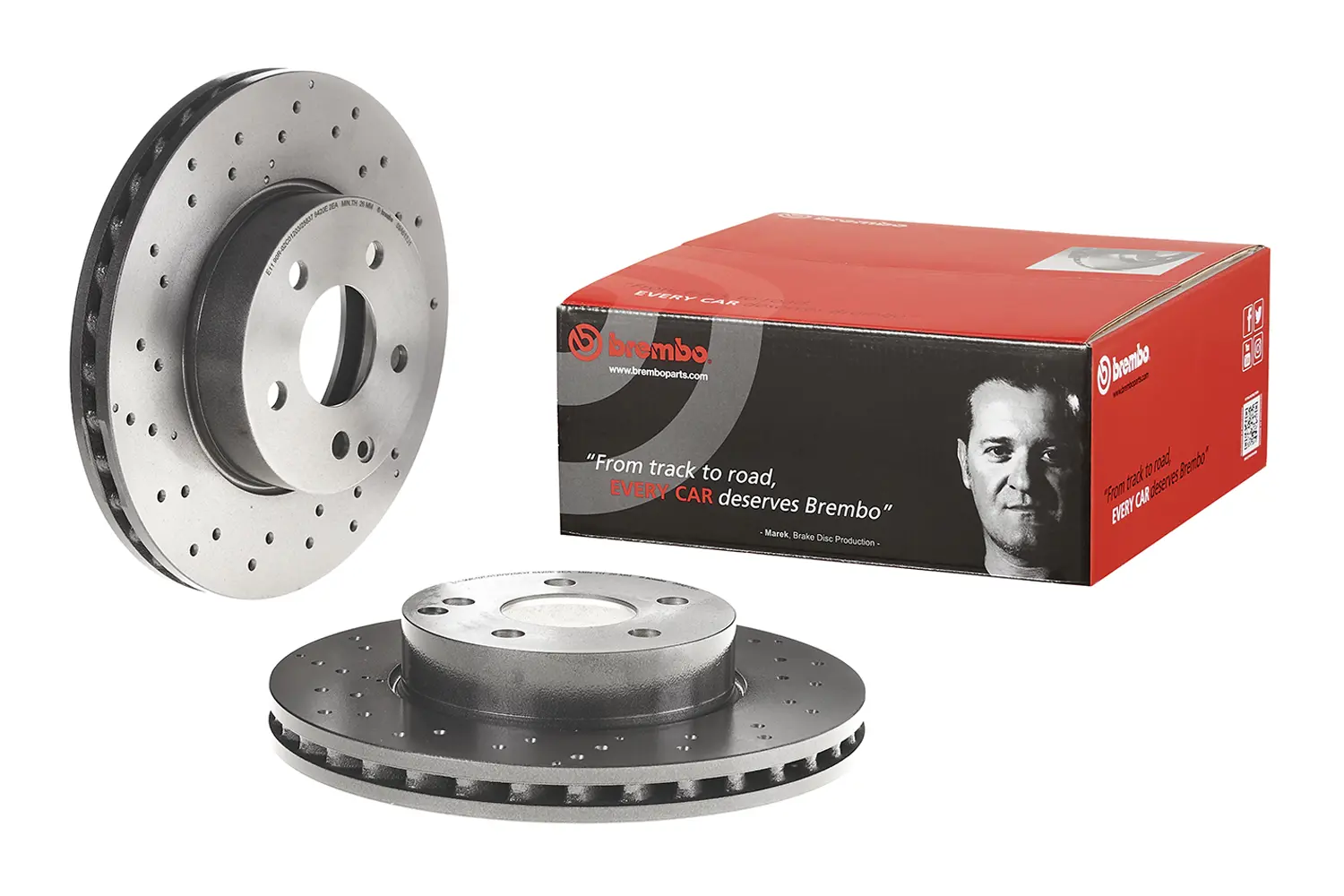Mercedes C Serisi W204 C 180 Ön Fren Diski Havalandırmalı | BREMBO 09A61351