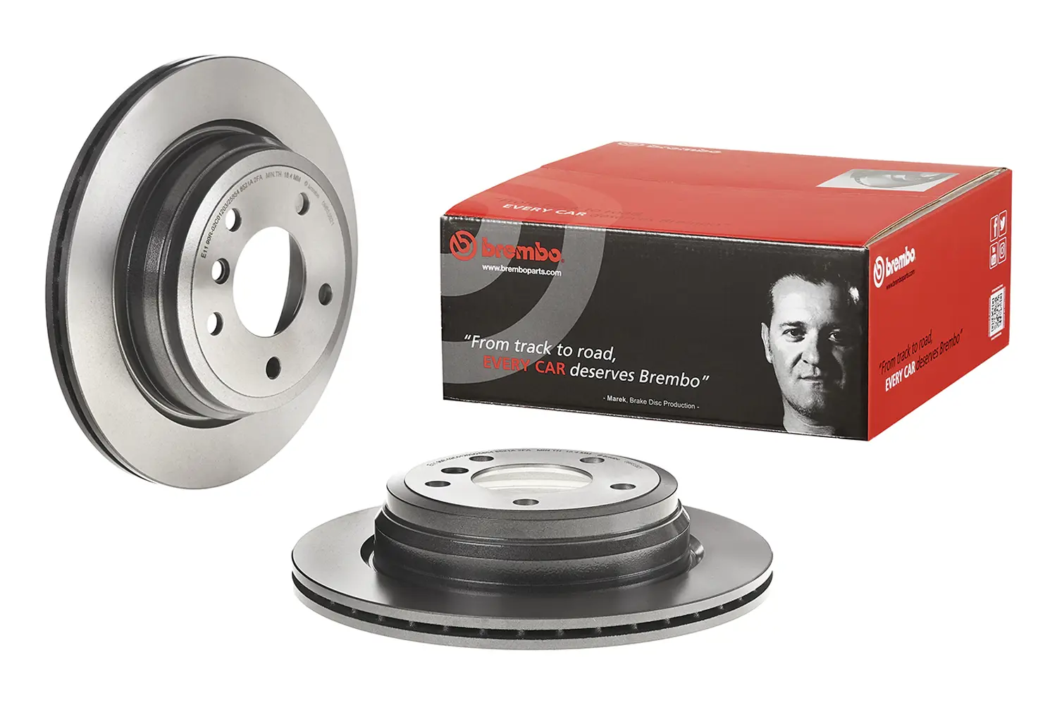 BMW 3 Serisi E92 325 i xDrive Arka Fren Diski Havalandırmalı | BREMBO 09B33821
