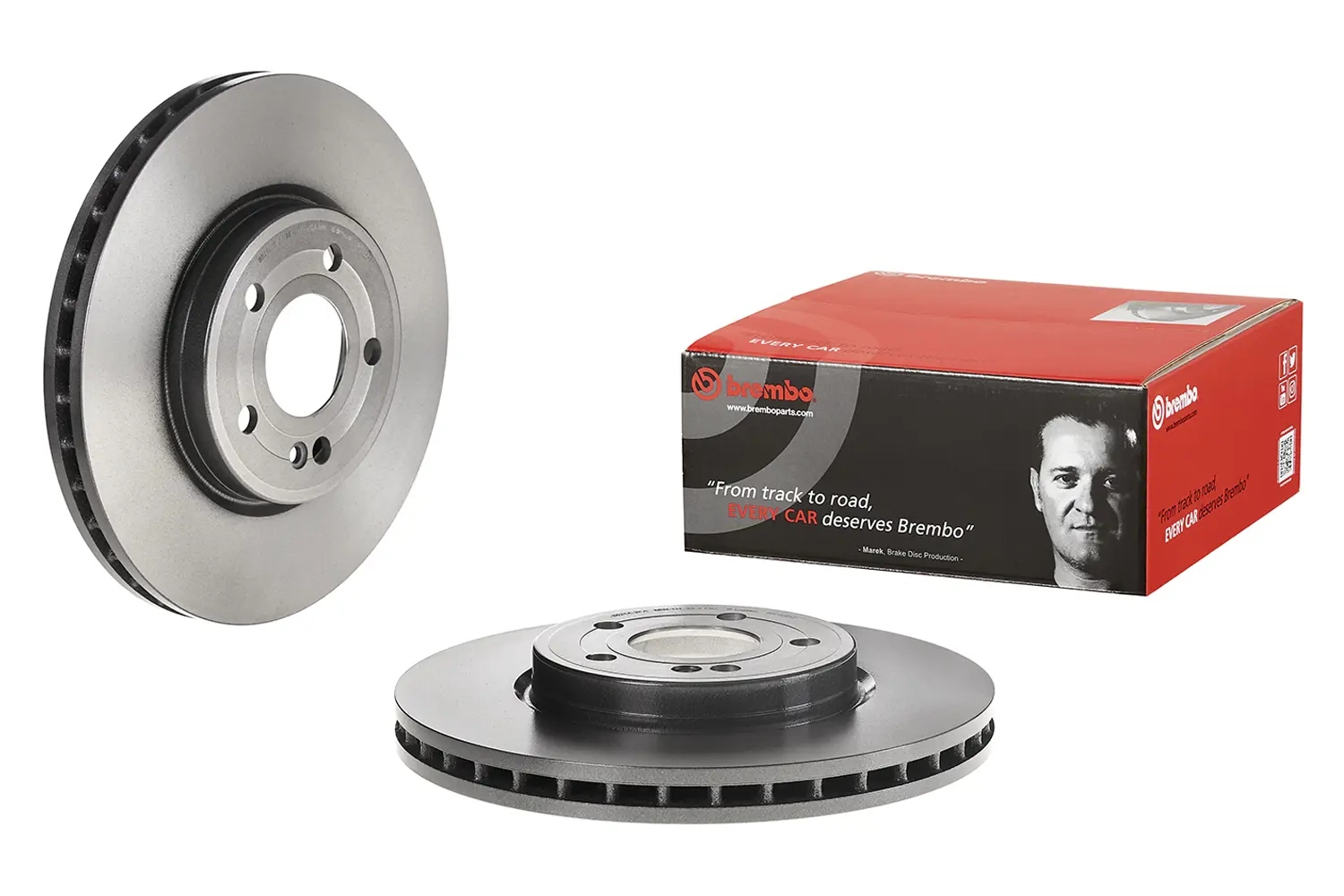 Mercedes A Serisi W177 A 180 Ön Fren Diski Havalandırmalı | BREMBO 09E02211