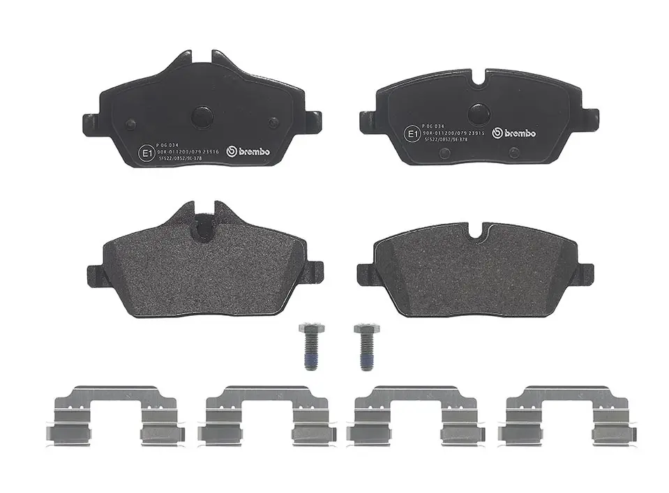BMW 1 Serisi E81 116 d Ön Fren Balatası | BREMBO P06034