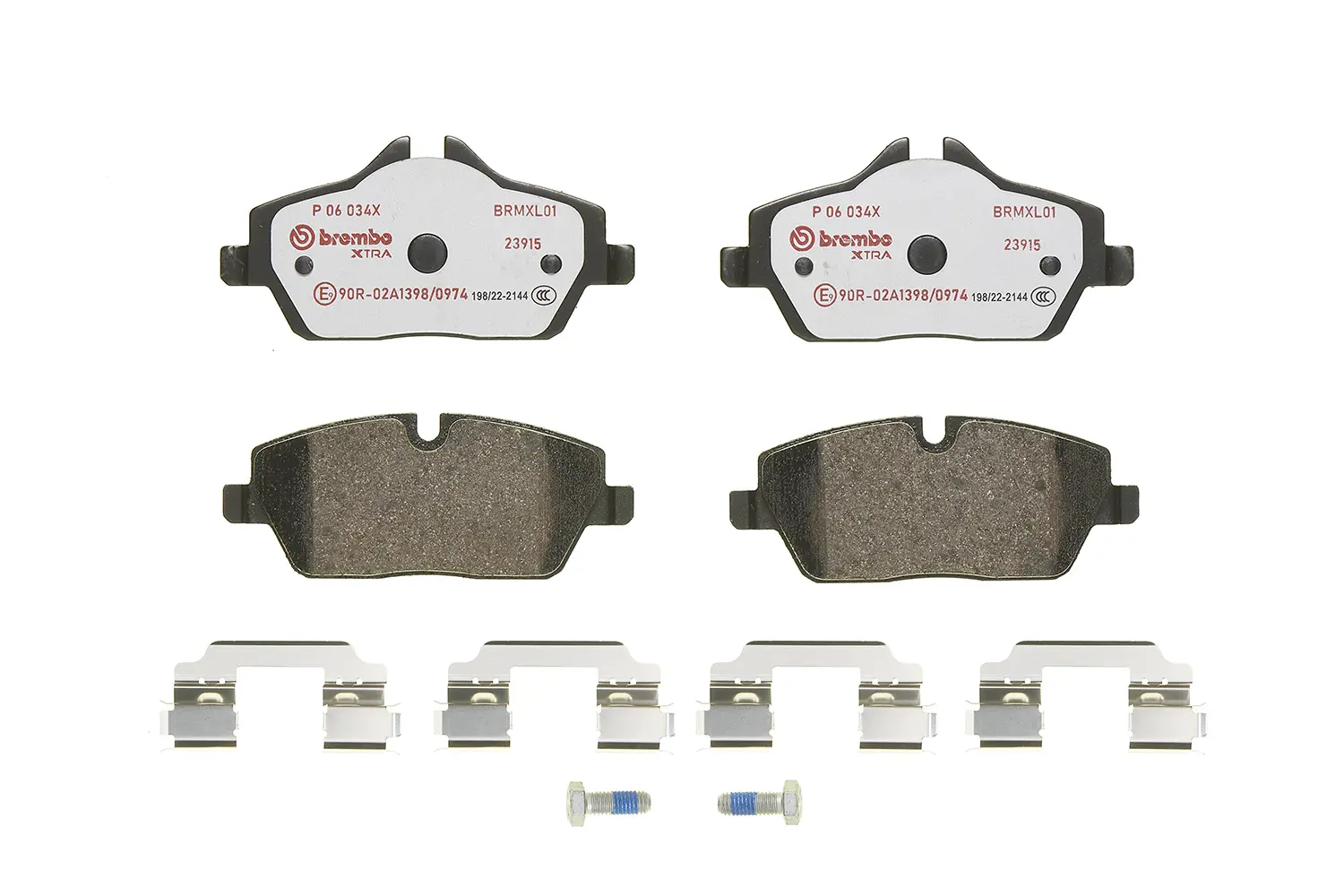 BMW 1 Serisi E87 118 d Ön Fren Balatası Delikli | BREMBO P06034X