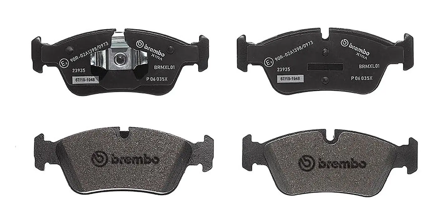 BMW 3 Serisi E90 318 d Ön Fren Balatası Delikli | BREMBO P06035X