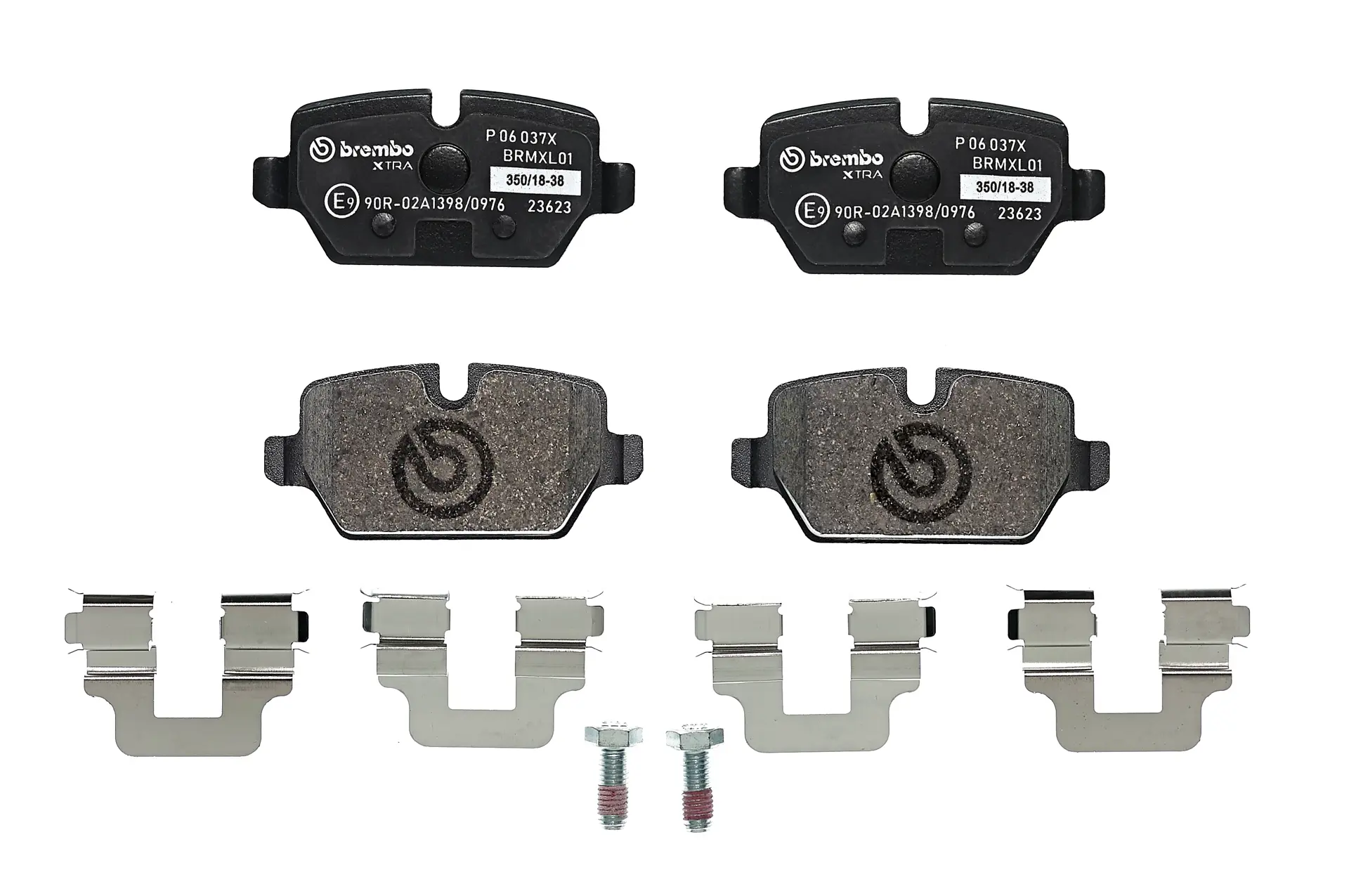 BMW 3 Serisi E90 316 d Arka Fren Balatası Delikli | BREMBO P06037X