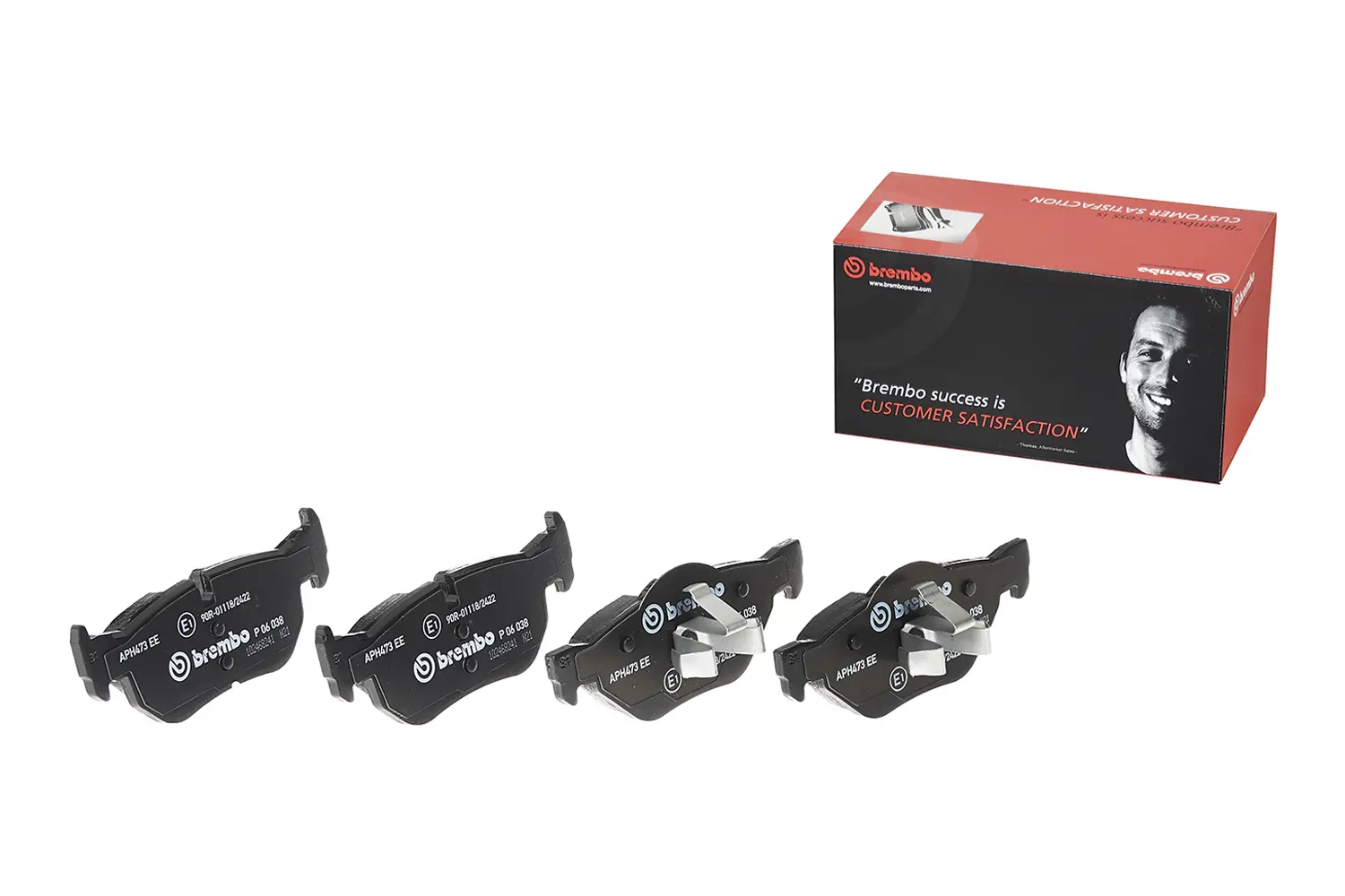 BMW 1 Serisi E81 118 d Arka Fren Balatası | BREMBO P06038