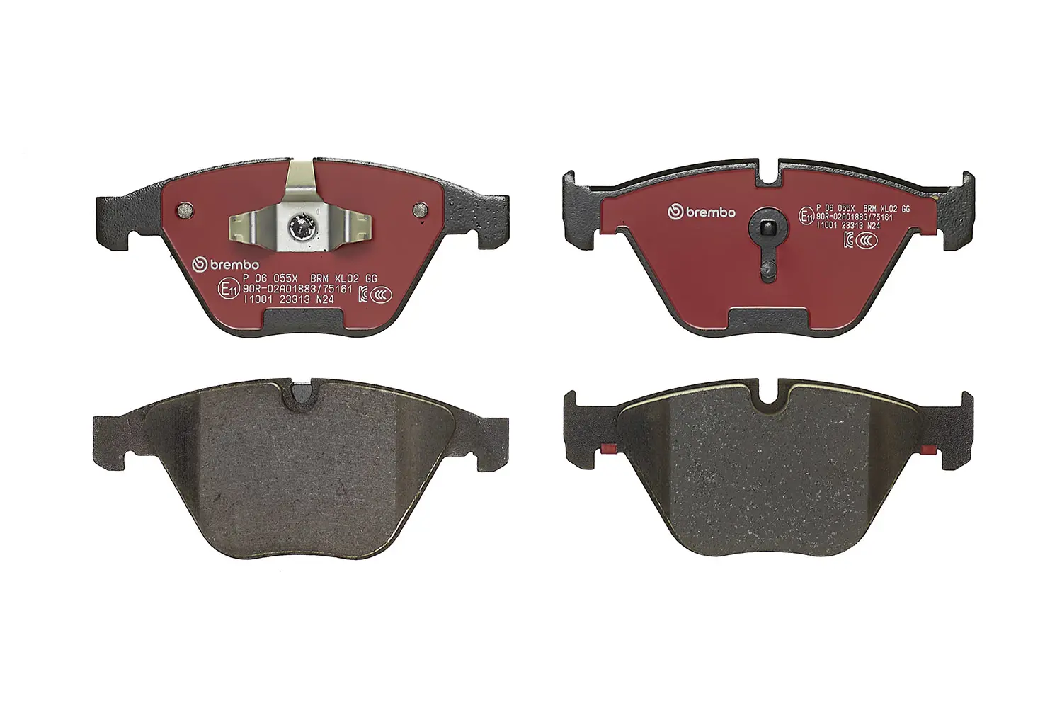 BMW 3 Serisi E92 320 d Ön Fren Balatası Delikli | BREMBO P06055X