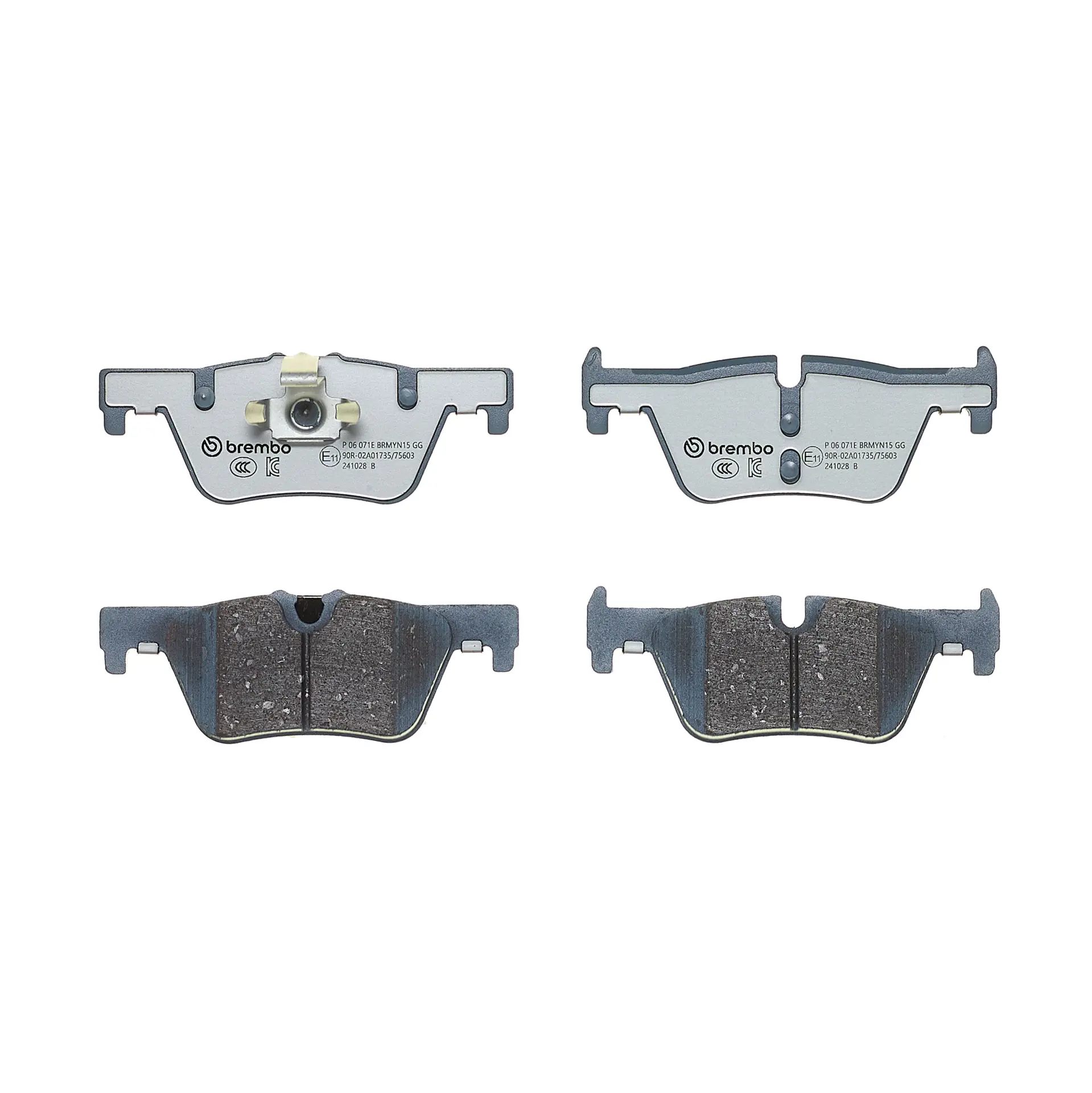 BMW 3 Serisi F30 330 e Arka Fren Balatası | BREMBO P06071E