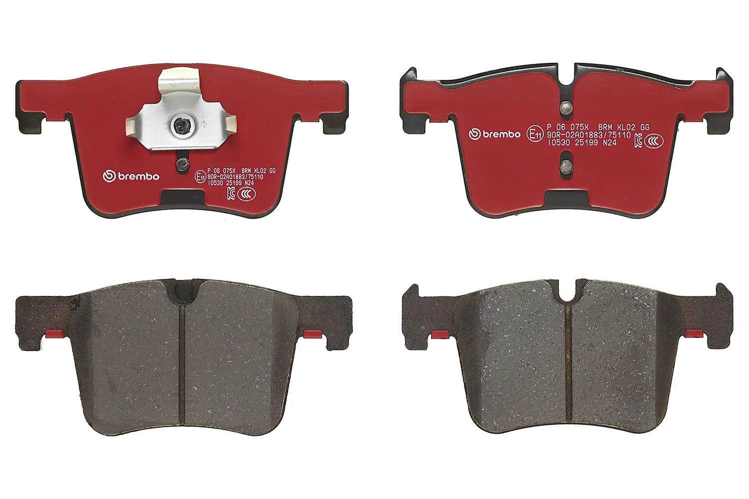 BMW 1 Serisi F20 116 i Ön Fren Balatası Delikli | BREMBO P06075X