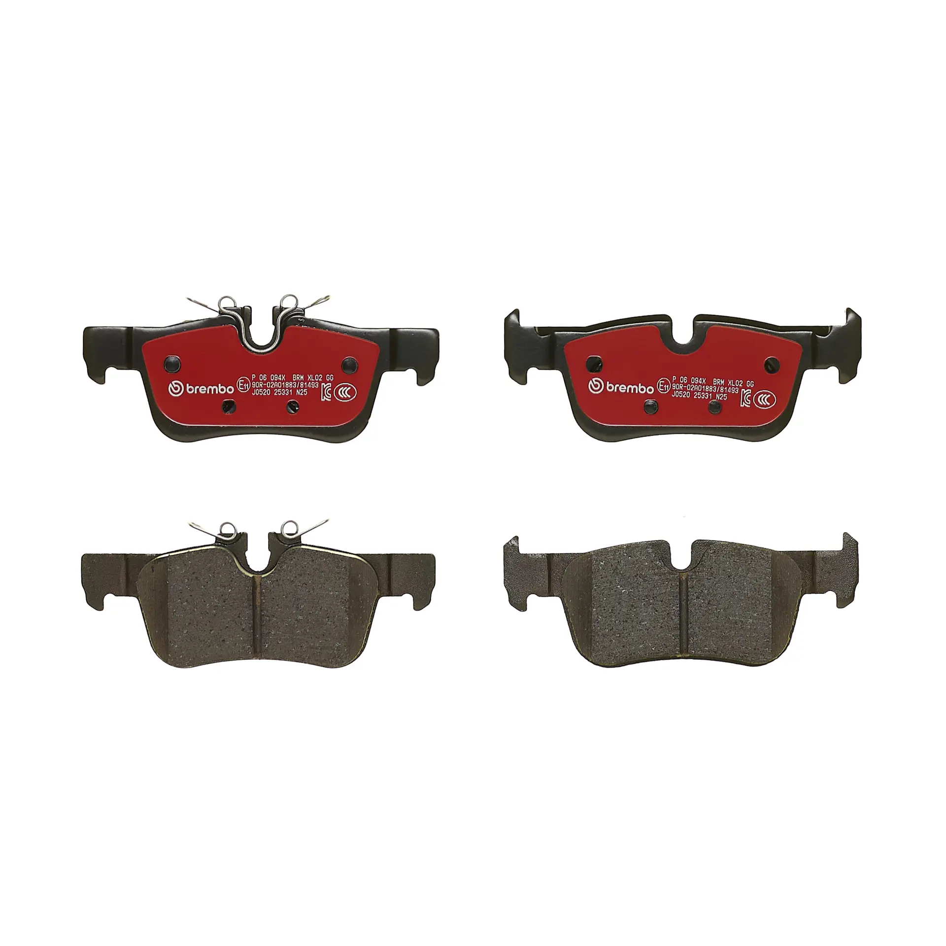 BMW 1 Serisi F40 116 d Arka Fren Balatası Delikli | BREMBO P06094X