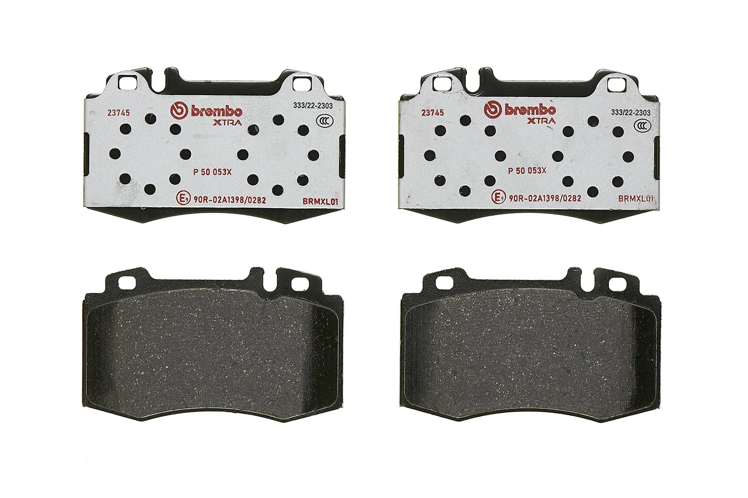 Mercedes C Serisi W203 C 200 CGI Kompressor Ön Fren Balatası Delikli | BREMBO P50053X