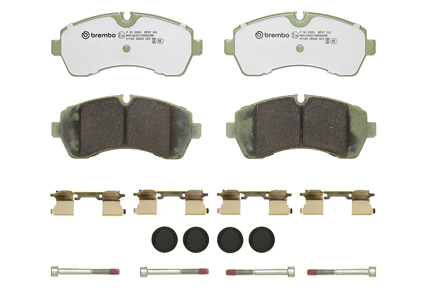 Mercedes Sprinter W906 311 CDI Ön Fren Balatası | BREMBO P50059G