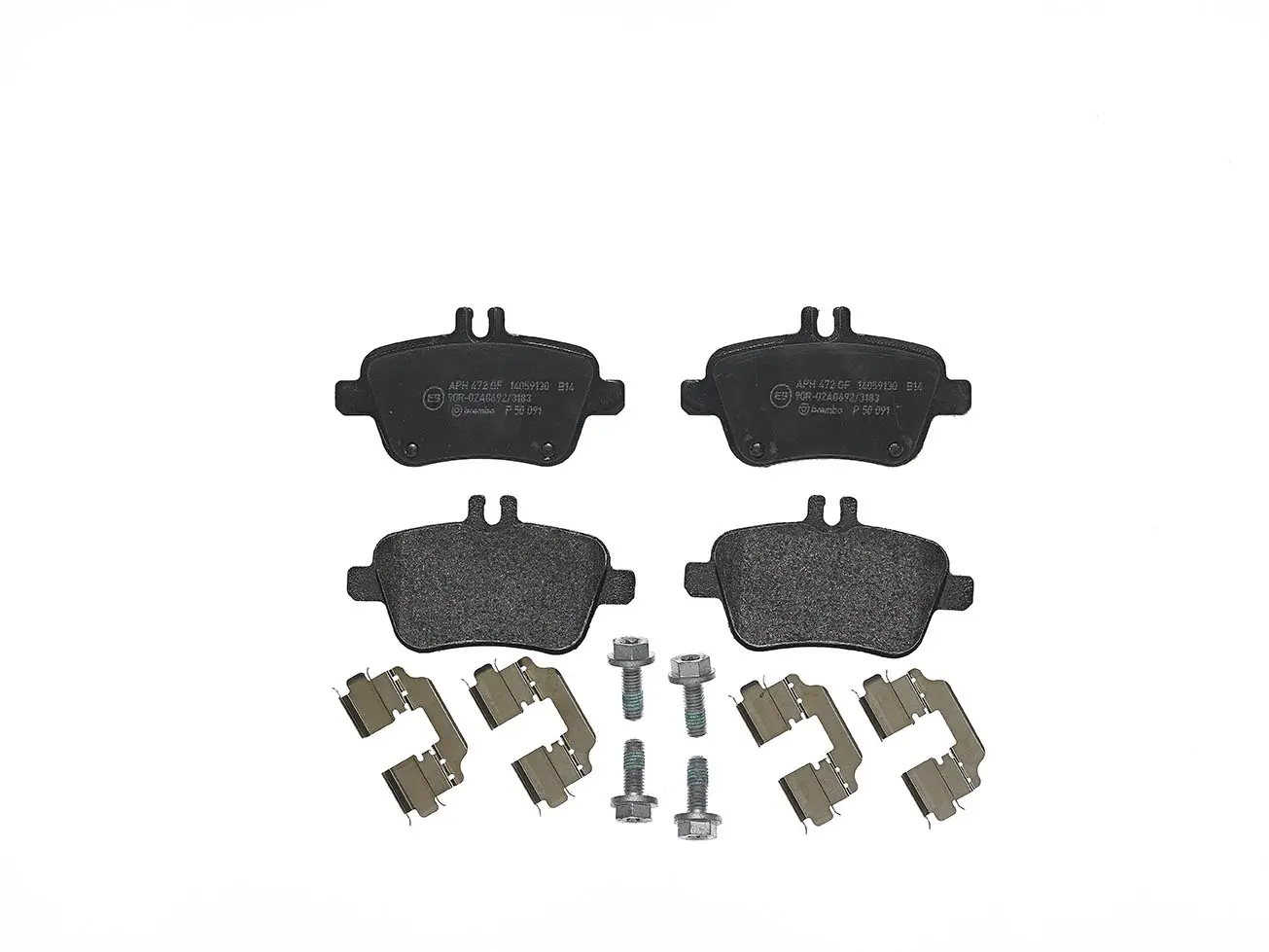 Mercedes A Serisi W176 A 160 Arka Fren Balatası | BREMBO P50091