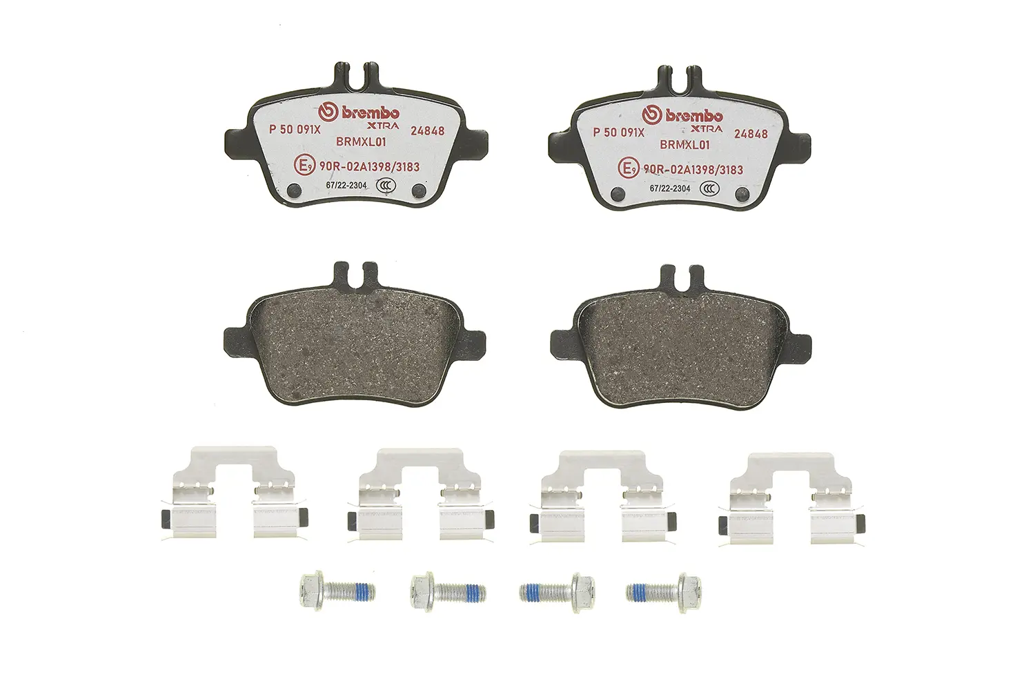 Mercedes B Serisi W246 B 200 CDI / d 4-matic Arka Fren Balatası Delikli | BREMBO P50091X