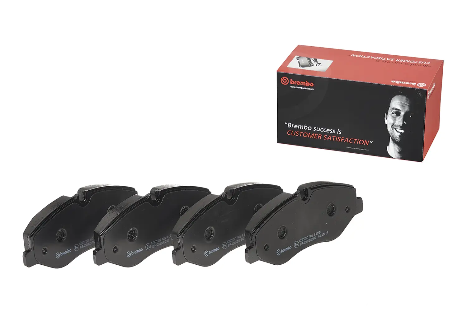 Mercedes Vito Serisi W447 V 300 CDI / d 4-matic Ön Fren Balatası | BREMBO P50129