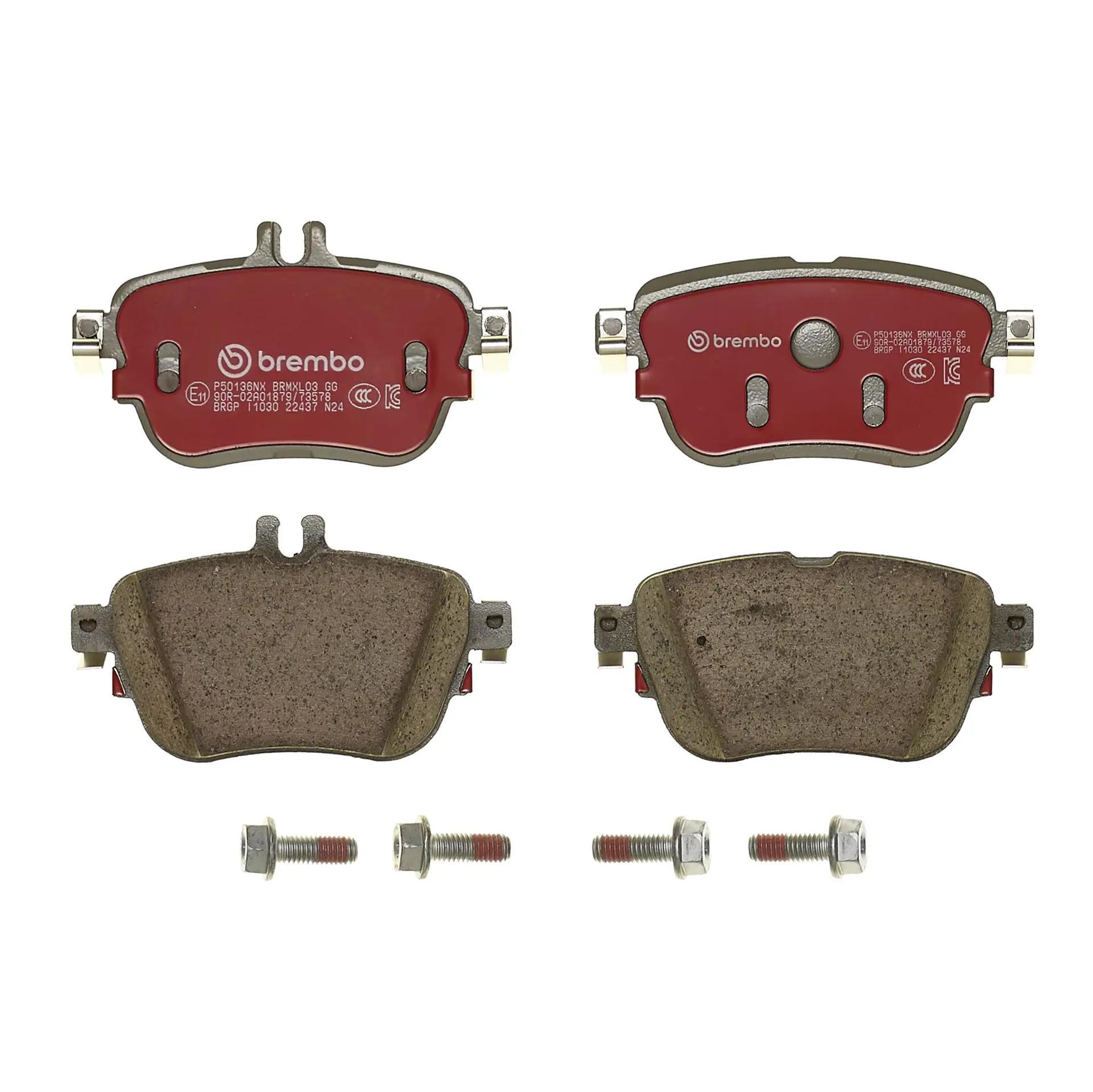 Mercedes E Serisi W213 E 200 d Arka Fren Balatası Seramik | BREMBO P50136NX