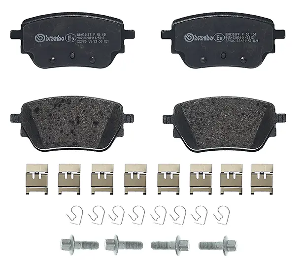 Mercedes A Serisi W177 A 200 Arka Fren Balatası | BREMBO P50151