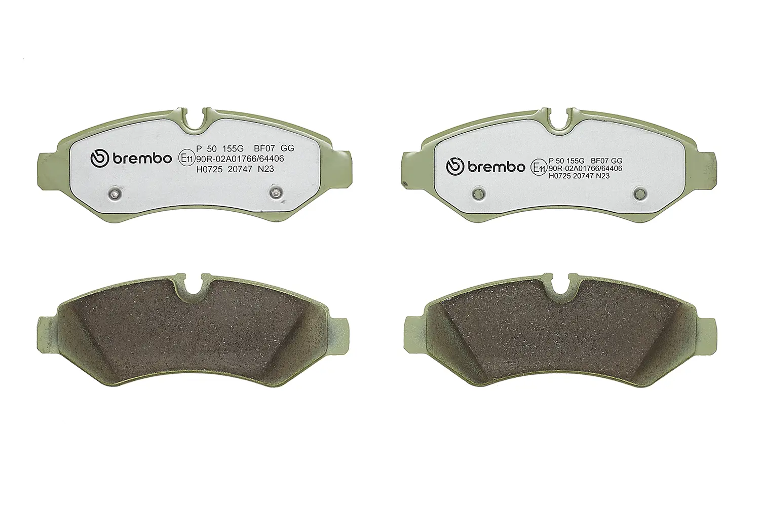 Mercedes Sprinter W907 314 CDI Arka Fren Balatası | BREMBO P50155G