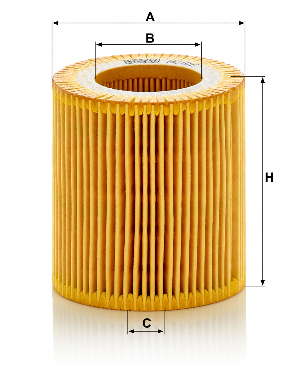 HU 816 x Ölçü Çizimi