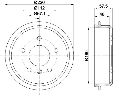 Mercedes A Serisi W168 Fren Kampanası | HELLA 8DT 355 301-451