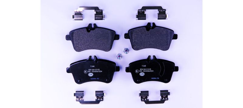 Mercedes B Serisi W245 Fren Balatası Arka | HELLA 8DB 355 010-331