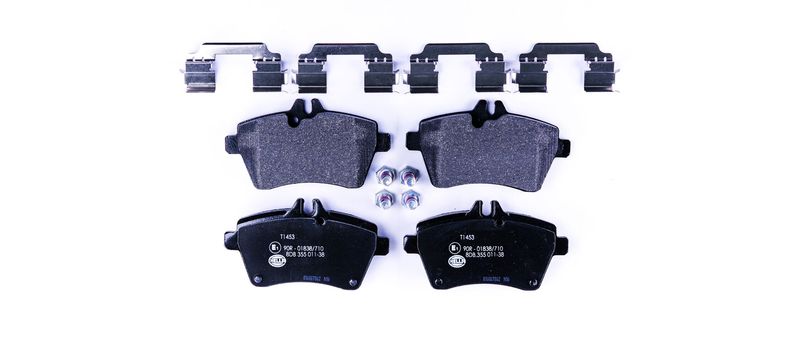 Mercedes A Serisi W169 Fren Balatası Arka | HELLA 8DB 355 011-381