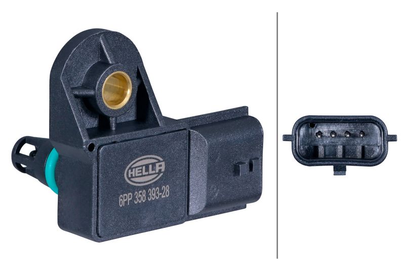 Mercedes A Serisi W176 OM607 Turbo Basınç Sensörü | HELLA 6PP 358 393-281