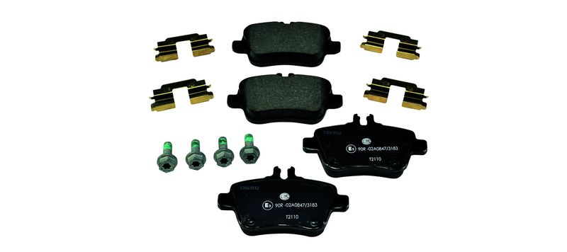 Mercedes B Serisi W246 Fren Balatası Arka | HELLA 8DB 355 019-641