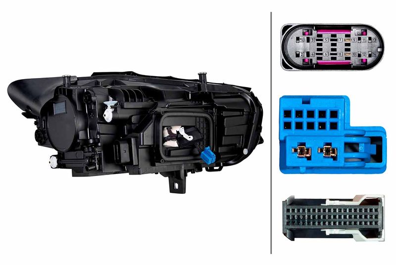 Mercedes B Serisi W247 Far LED Sol | HELLA 1EX 015 315-511