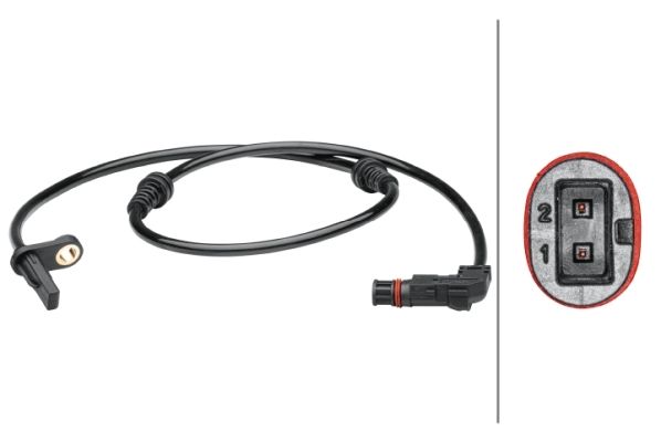 Mercedes C Serisi W204 ABS Sensörü Ön | HELLA 6PU 012 679-351