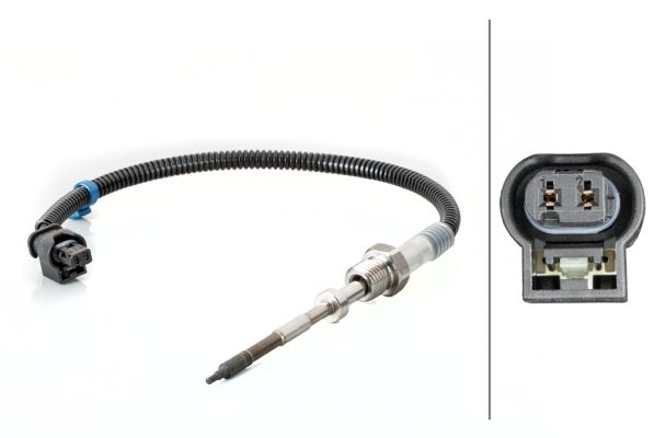 Mercedes C Serisi W204 OM642 Egzoz Gazı Sıcaklık Sensörü | HELLA 6PT 014 494-501