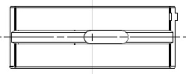 Mercedes E Serisi W212 OM651 Ana Yatak 025 | MAHLE 001 HL 21956 025