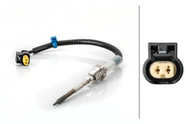 Mercedes GL Serisi W166 OM651 Egzoz Gazı Sıcaklık Sensörü | HELLA 6PT 014 495-041