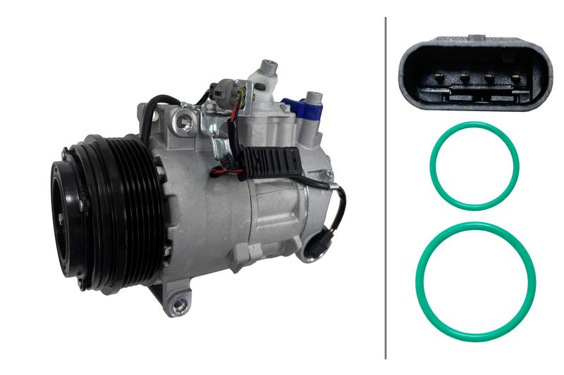 Mercedes C Serisi W204 OM651 Klima Kompresörü | HELLA 8FK 366 202-161