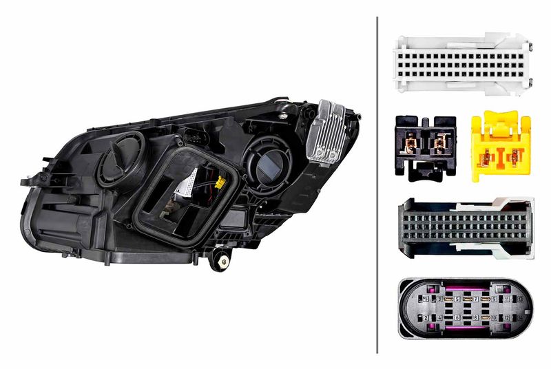 Mercedes C Serisi W205 Far LED Sağ | HELLA 1EX 014 827-621