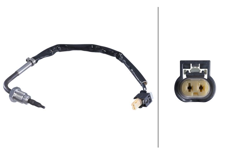 Mercedes C Serisi W205 OM651 Egzoz Gazı Sıcaklık Sensörü | HELLA 6PT 358 284-211