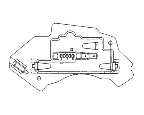 Mercedes E Serisi W210 M111 Kalorifer Rezistansı | MAHLE ABR 28 000P