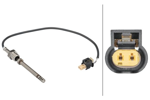 Mercedes GL Serisi W164 OM642 Egzoz Gazı Sıcaklık Sensörü | HELLA 6PT 358 181-481