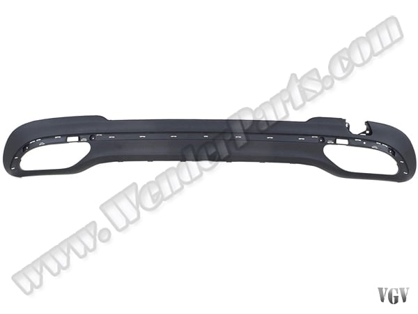Mercedes E Serisi W212 2009-2016 AMG+E63 Tampon Difüzörü Arka Çift Egzoz Çıkışlı | WENDER MA2128853038