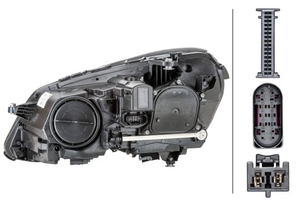 Mercedes E Serisi W212 Far LED Sağ | HELLA 1EX 011 066-621