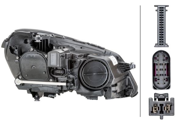 Mercedes E Serisi W212 Far LED Sol | HELLA 1EX 011 066-611